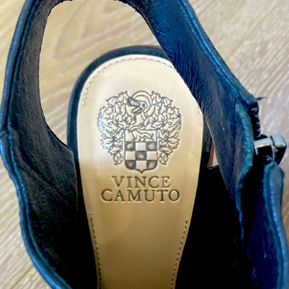 Vince Camuto Black Open Toe Bootie - Picture 6 of 6